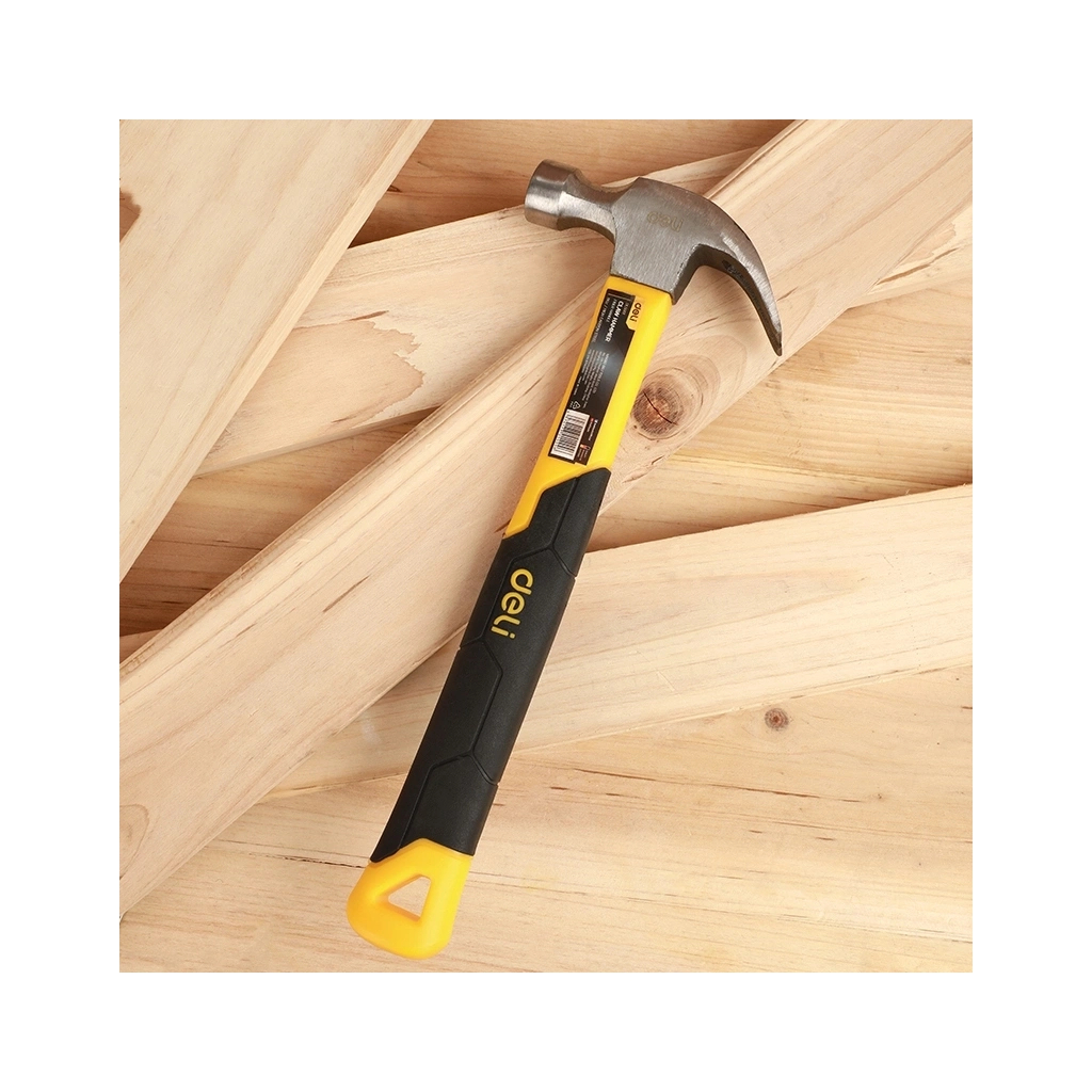 Молоток Deli столярний Carbon Steel 226 г (EDL5001) - picture 2