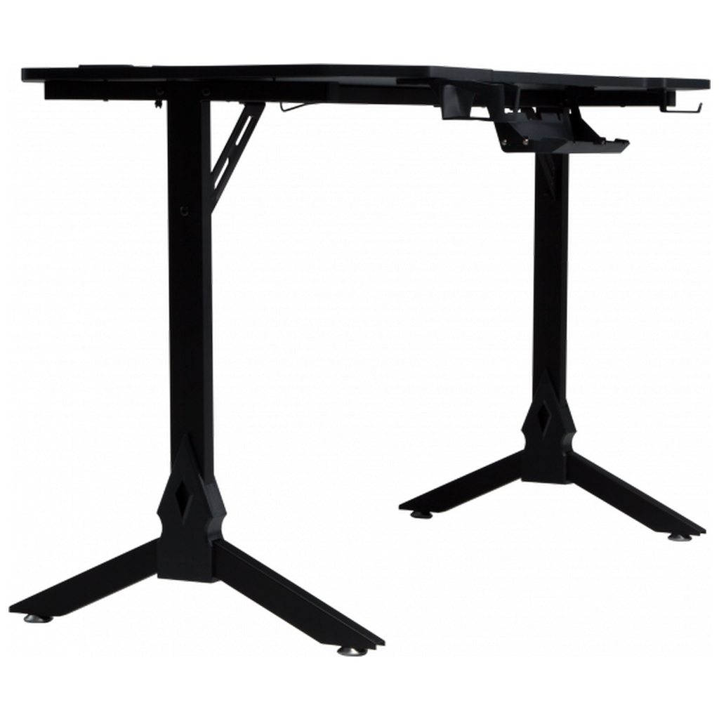 Комп'ютерний стіл GT Racer T-1211 Black (T-1211 (120x60x73) Black) - picture 9