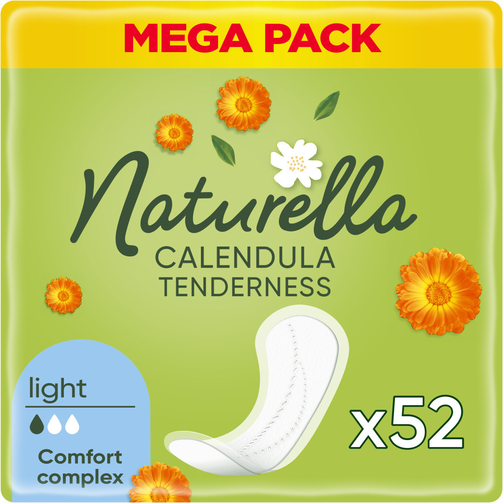 Щоденні прокладки Naturella Calendula Tenderness Light 52 шт. (8001090603845) - зображення 1