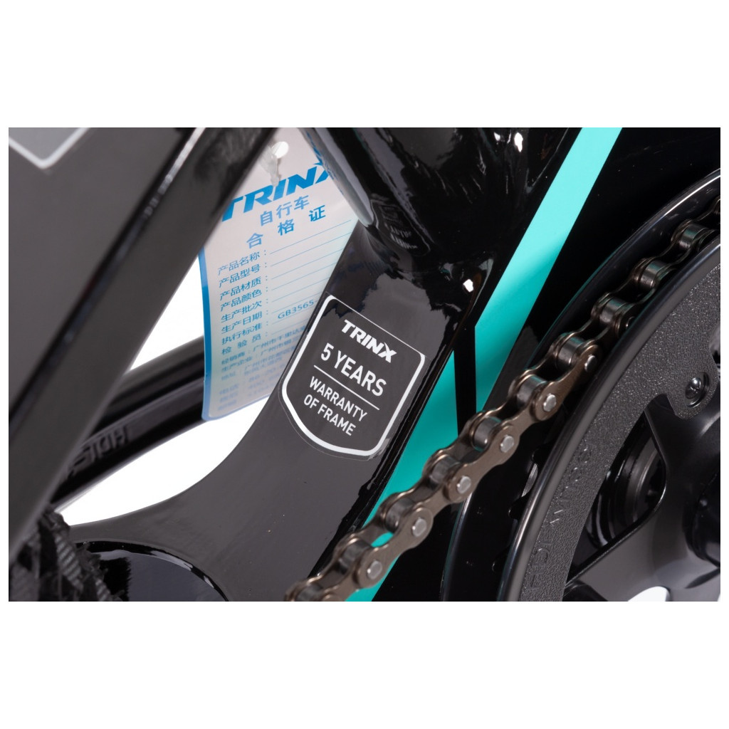 Велосипед Trinx Seals 1.0 20" Blue-Silver-Orange (SEALS1.0BSO) - зображення 5