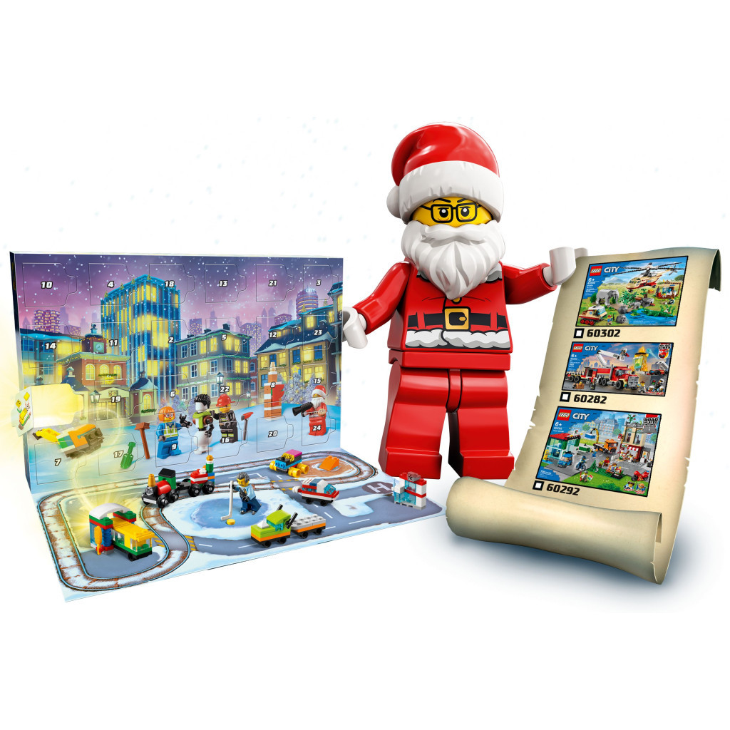 Конструктор LEGO City Новорічний календар Лего Сіті (60303) - зображення 4