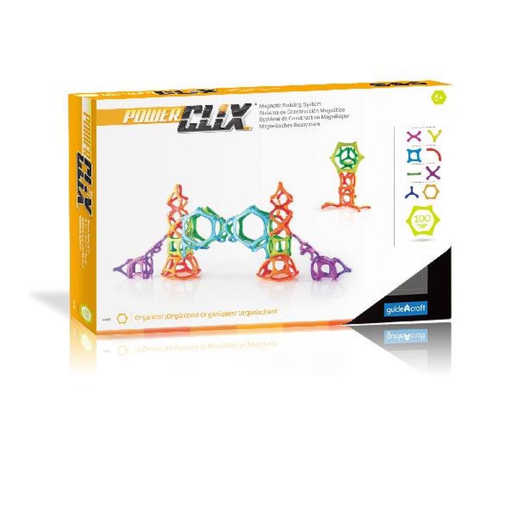 Конструктор Guidecraft PowerClix Organics 100 деталей (G9433) - зображення 9