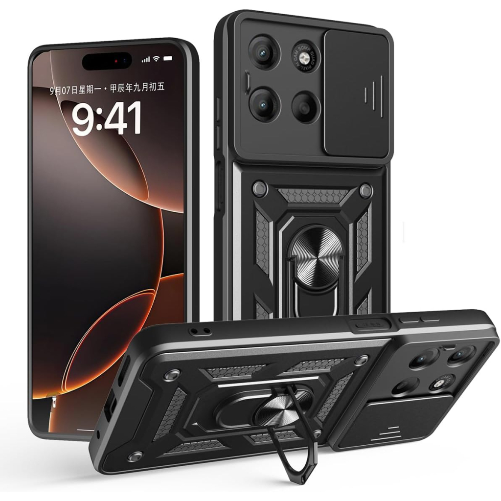 Чохол до мобільного телефона BeCover Military Motorola Moto G15 / G15 Power Black (713530) - зображення 6