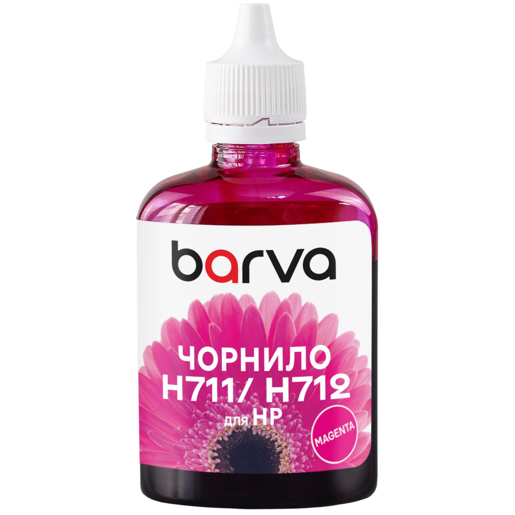 Чорнило Barva HP 711/712 100ml M, water-soluble (H711-855) - зображення 1