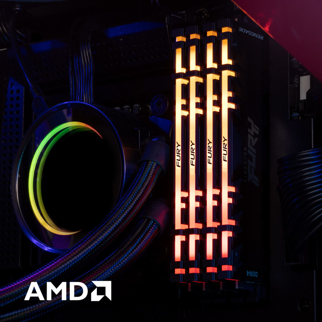 Модуль пам'яті для комп'ютера DDR4 8GB 3000 MHz Fury Renegade RGB Kingston Fury (ex.HyperX) (KF430C15RBA/8) - зображення 8