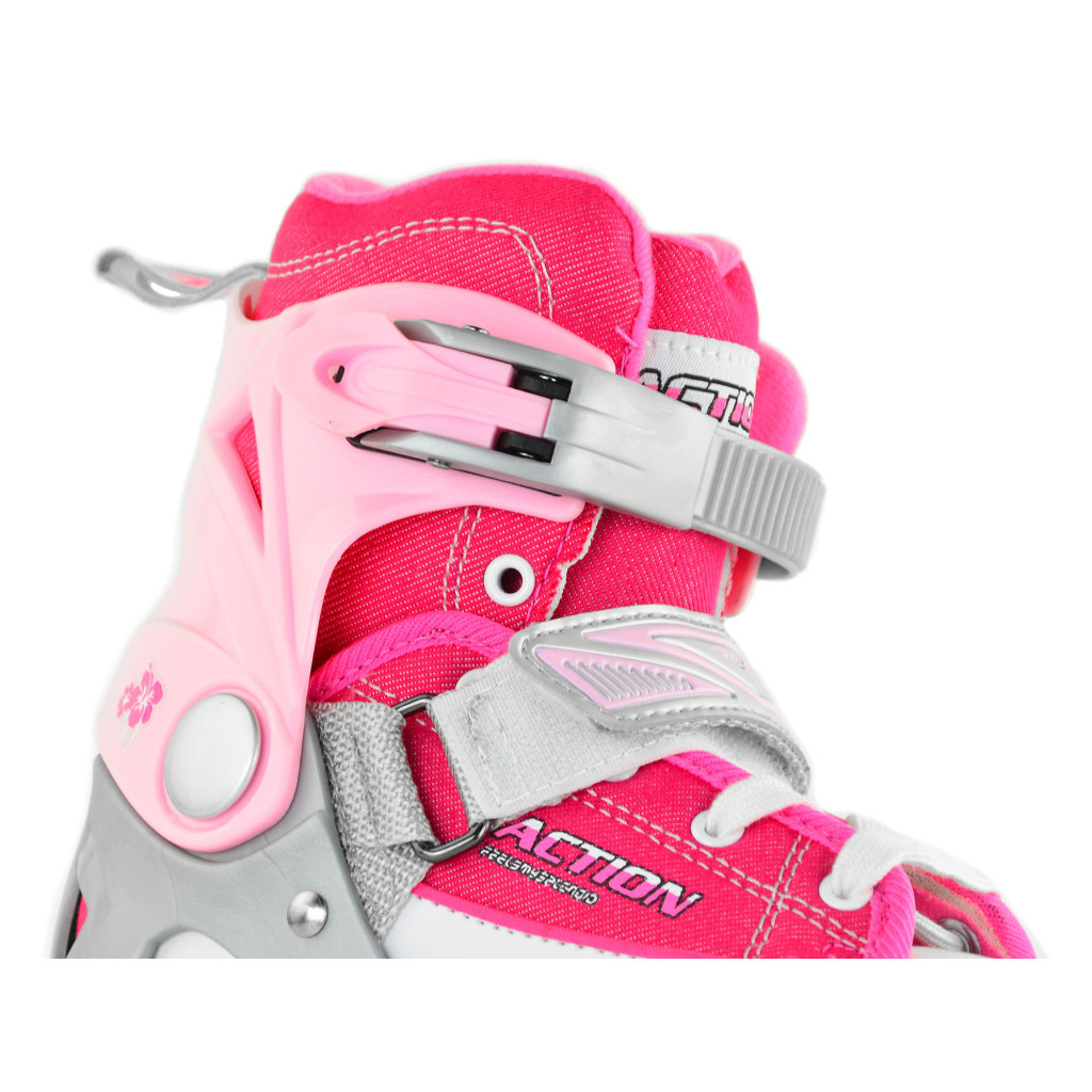 Роликові ковзани Action Anny Рожеві 33-36 (PW-126B-13-2PINK/33-36) - зображення 3
