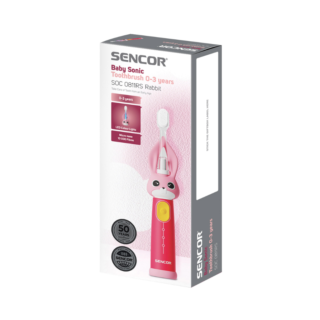 Електрична зубна щітка Sencor SOC 0811RS - зображення 4