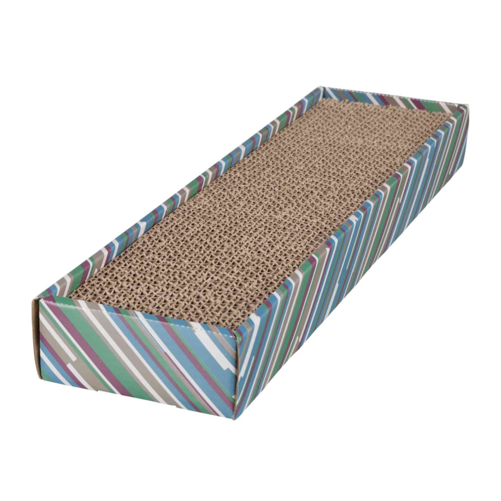 Дряпка (кігтеточка) для котів Trixie картонна з м'ятою 48×5×13 см (4011905043272) - зображення 2