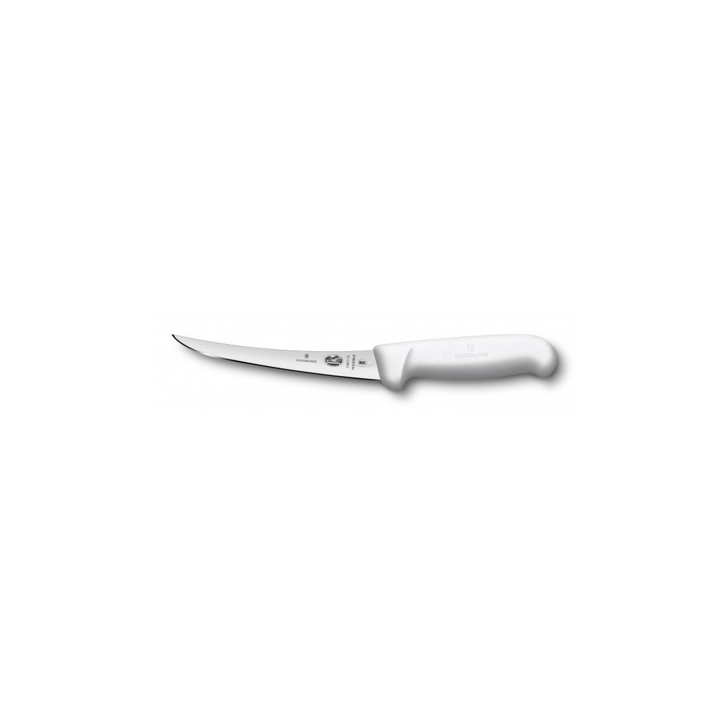 Кухонний ніж Victorinox Fibrox Boning Flexible 15 см White (5.6617.15) - зображення 1