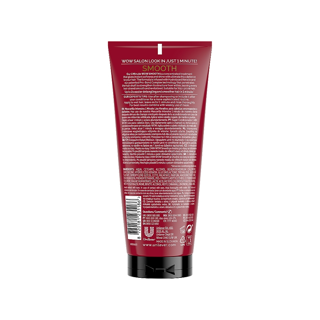 Кондиціонер для волосся Tresemme 1 Minute Wow! Розгладжувальний 170 мл (8720181231186) - зображення 2