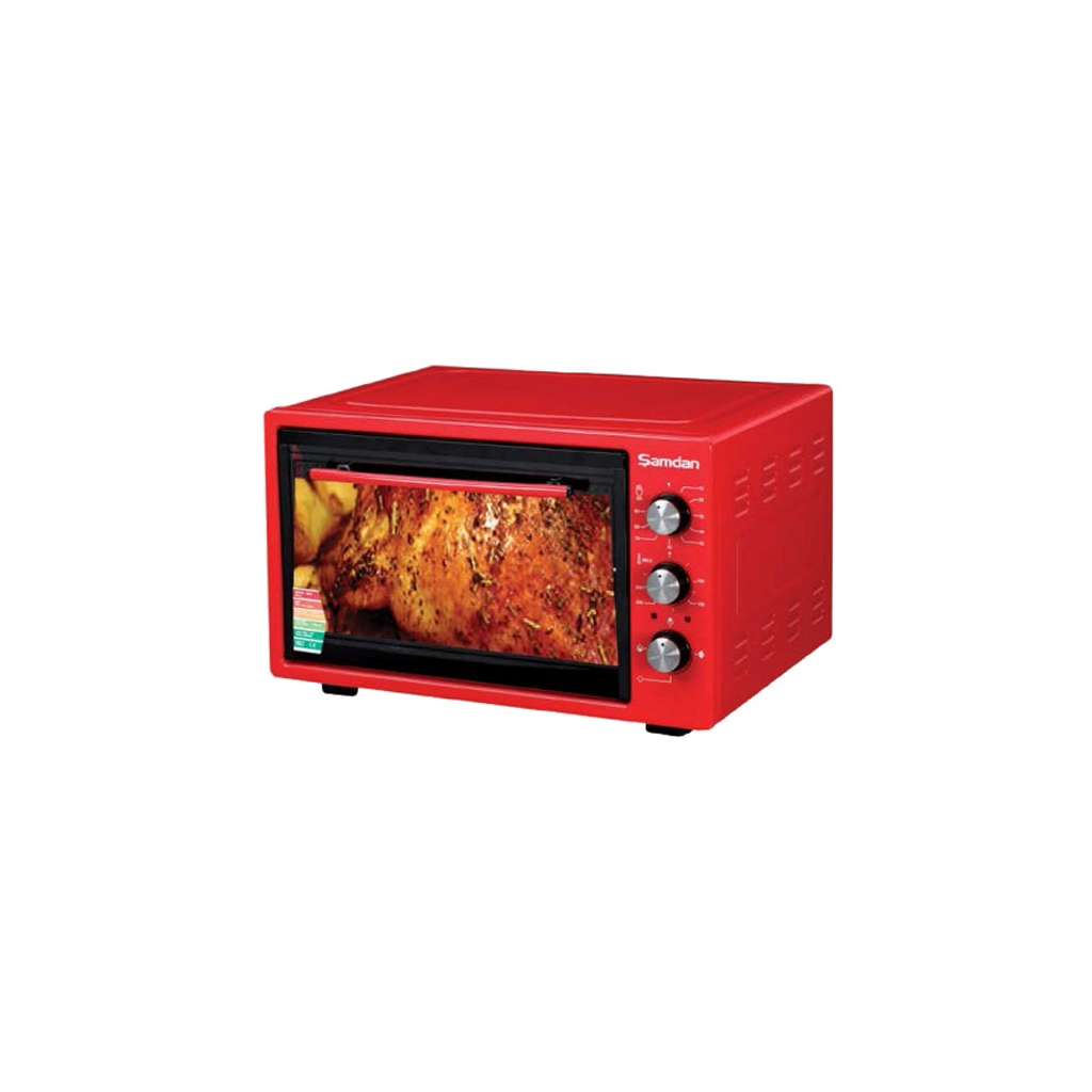Електропіч Samdan 2024 Red - зображення 1