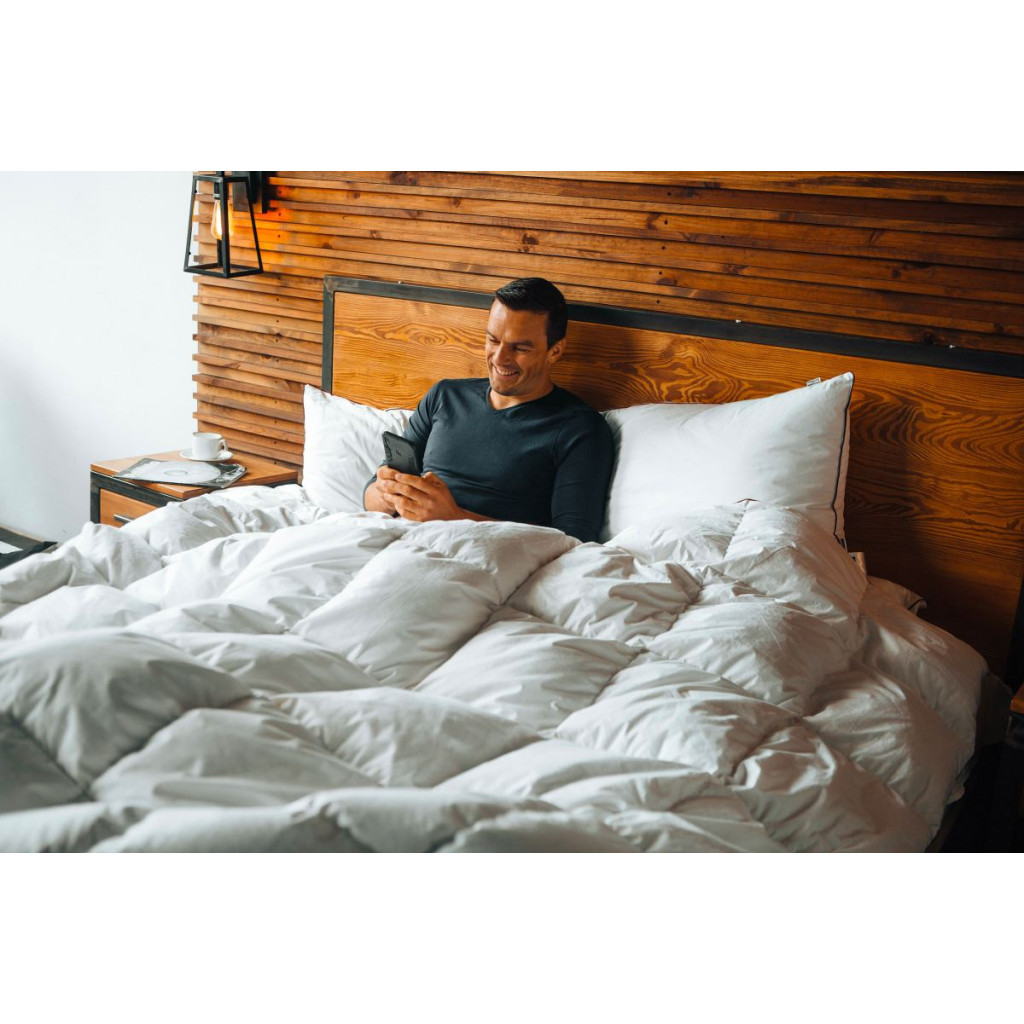 Ковдра MirSon пухова DeLuxе 029 деми 172x205 см (2200000003959) - зображення 9