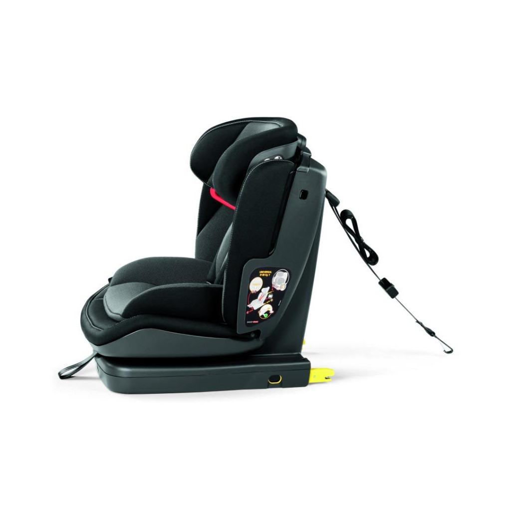 Автокрісло Peg-Perego Viaggio 1-2-3 Via Crystal black Чорно-сіре (IMVA000035DP53DX13) - зображення 7