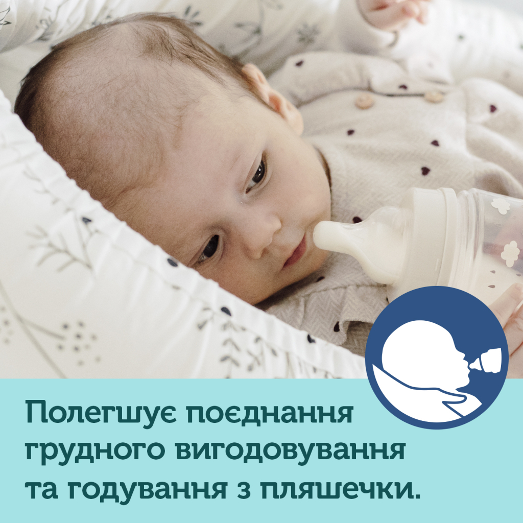 Соска Canpol babies EasyStart середня до пляшечок з широким отвором 2 шт (21/731) - изображение 5