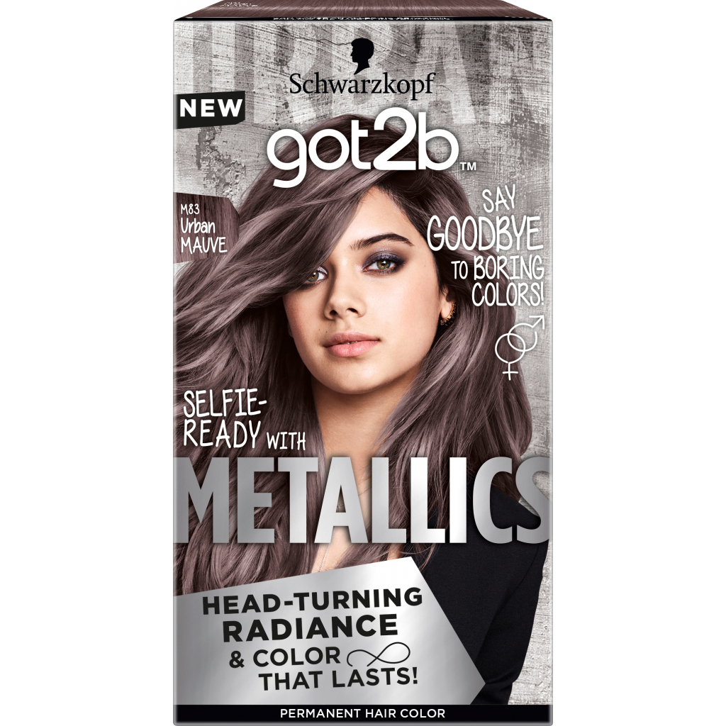 Фарба для волосся Got2b Metallics M83 Урбаністичний Металік 142.5 мл (52336919068) - зображення 1