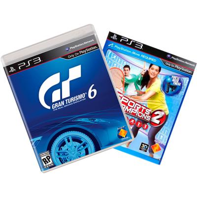 Ігрова консоль Sony PlayStation 3 +GT6 +Sport Champion 2 +Sony move + Camera (PS719853718) - зображення 6