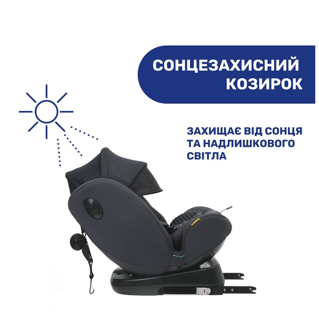 Автокрісло Chicco Unico Evo Air i-Size Сіре (87031.21) - зображення 5