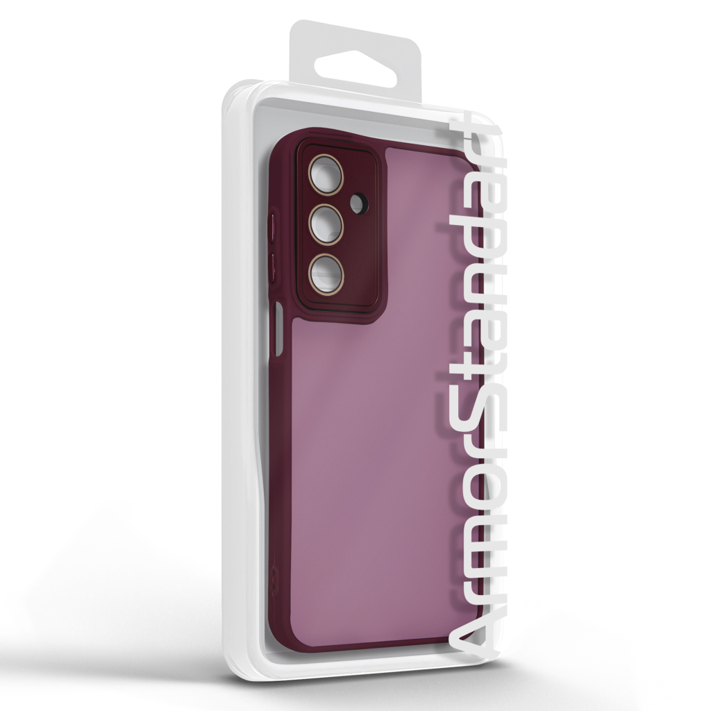 Чохол до мобільного телефона Armorstandart ShadeX Samsung A26 5G Wine Red (ARM83069) - зображення 3