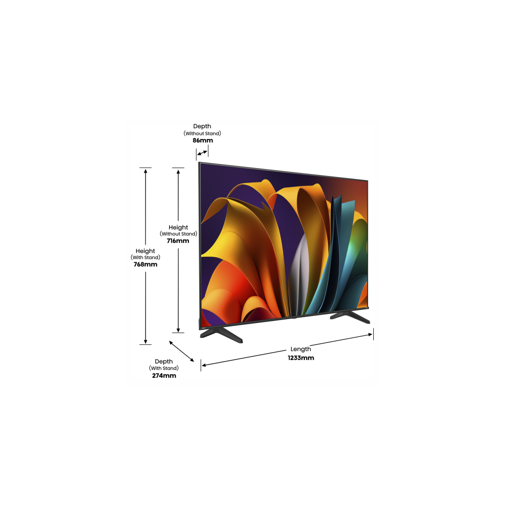 Телевізор Hisense 55A6N - зображення 4