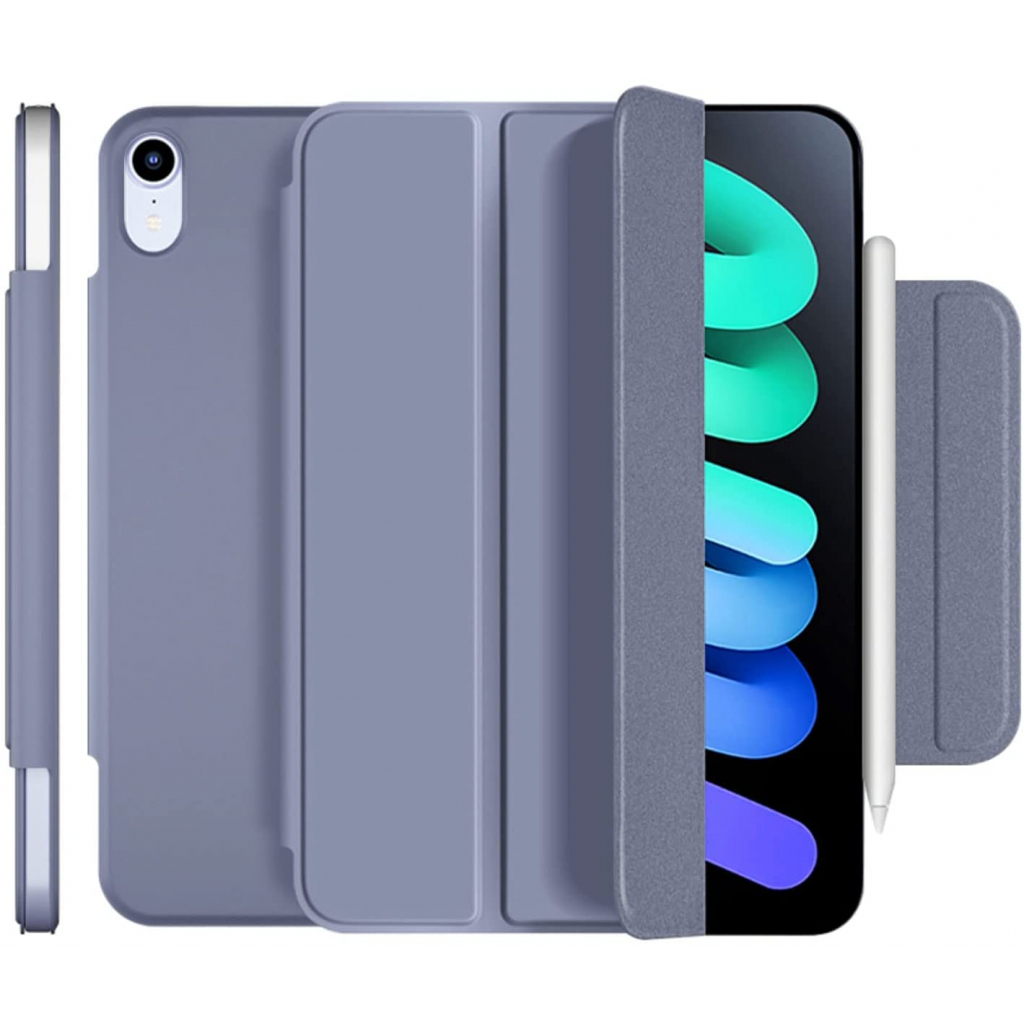 Чохол до планшета BeCover Magnetic Buckle Apple iPad mini 6 2021 Purple (706830) - зображення 2