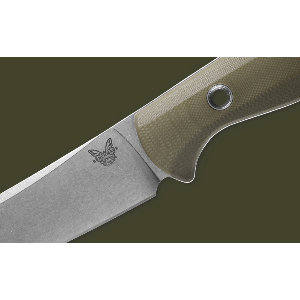 Ніж Benchmade Meatcrafter Olive G10 (15500-3) - зображення 12
