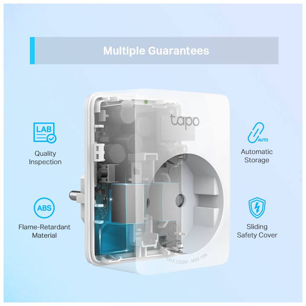Розумна розетка TP-Link Tapo P100 (2-pack) (Tapo P100(2-pack)) - изображение 7