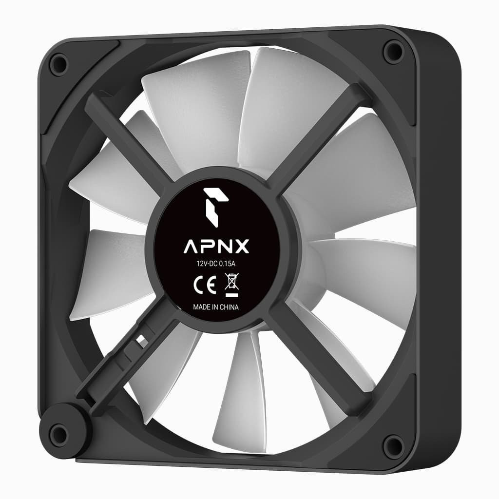 Кулер до корпусу APNX FP2-120 ARGB Black (APF3-PF11317.11) - зображення 7