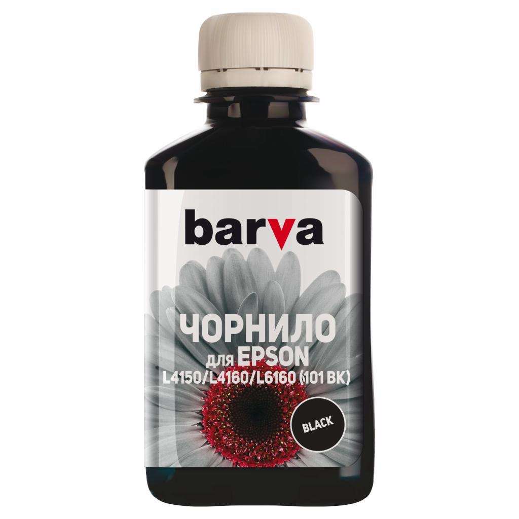 Чорнило Barva EPSON L4150/L4160 (101BK) 180 мл BLACK pigmented (E101-603) - зображення 1