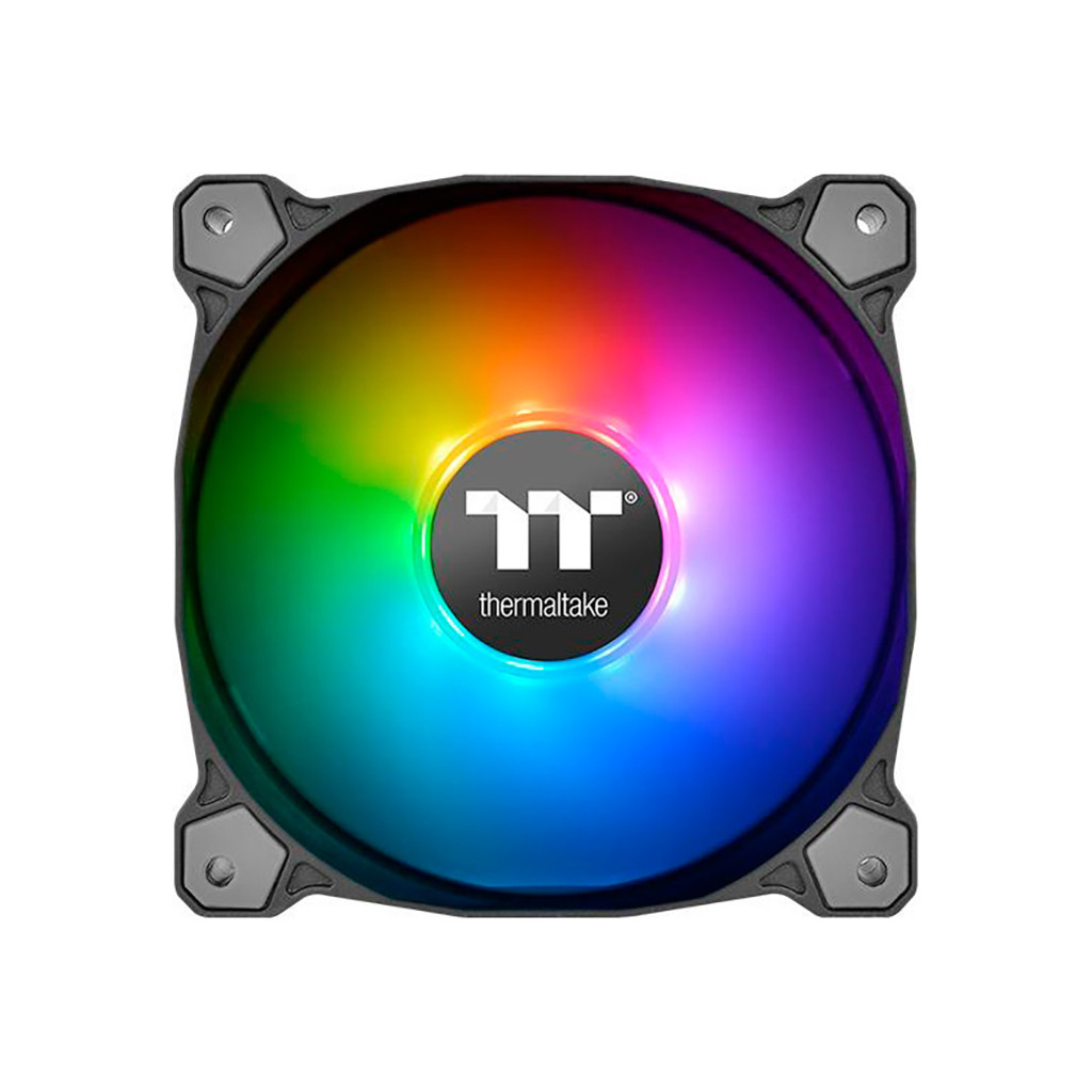 Кулер до корпусу ThermalTake Pure Plus RGB 12 Radiator Fan TT Premium Edition 3Pack/Fan/120 (CL-F063-PL12SW-A) - зображення 3