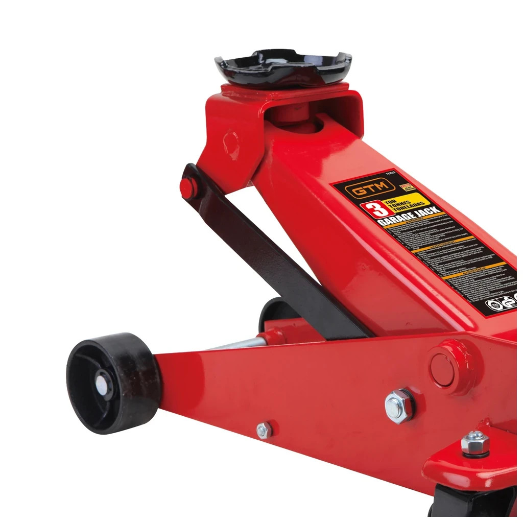 Домкрат GTM підкатний 3,5т (145-500мм) педаль підіймання (T83502) - изображение 3