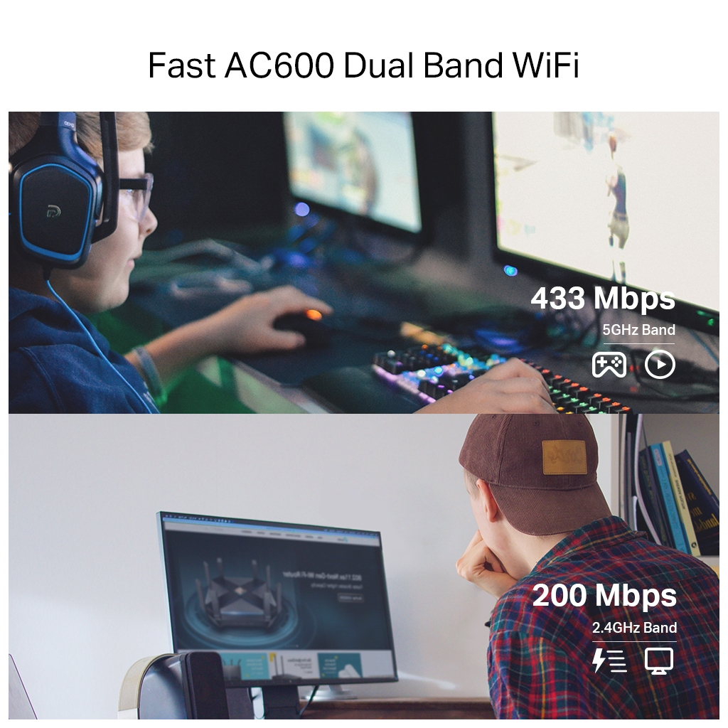 Мережева карта Wi-Fi TP-Link Archer T2E (ARCHER-T2E) - изображение 5