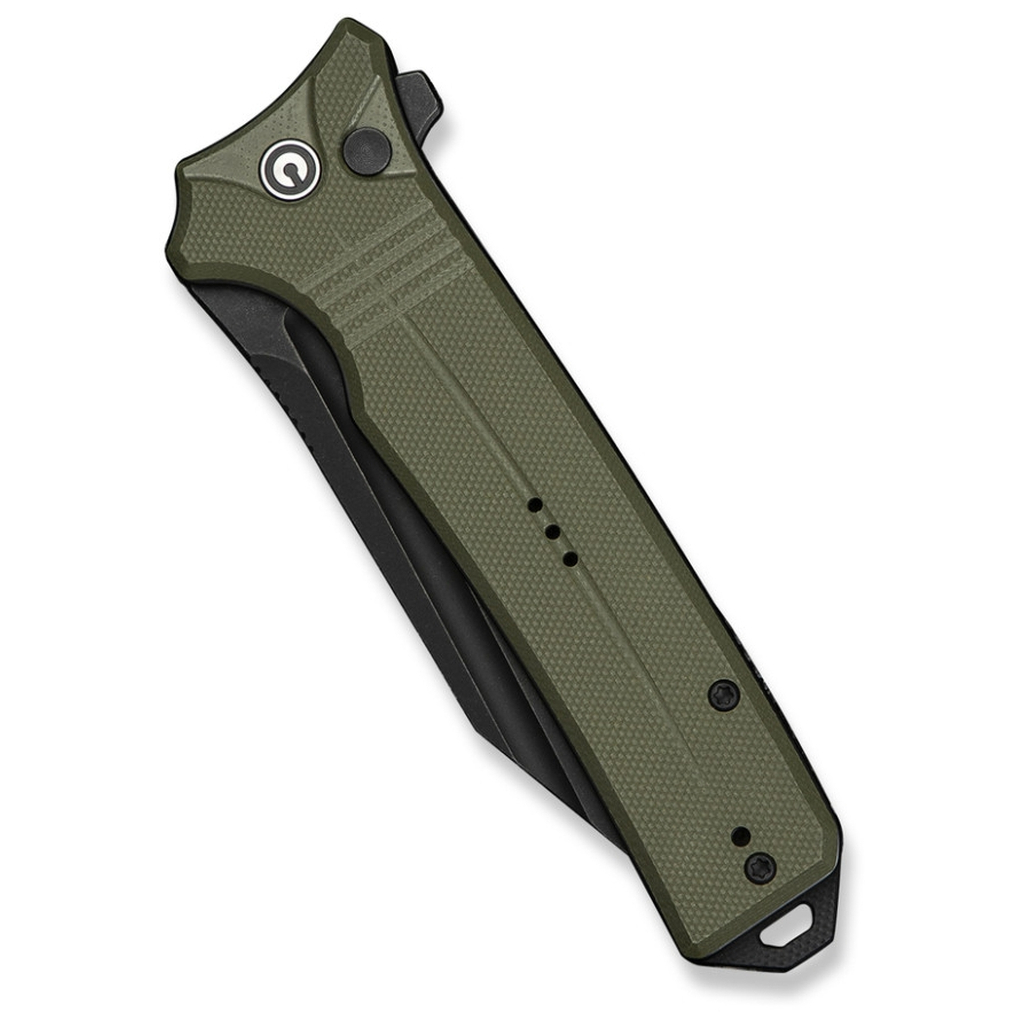 Ніж Civivi Neurohaptic, Green G10, Darkwash (C23080-3) - зображення 6