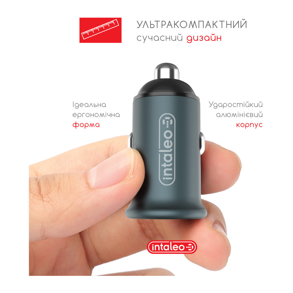 Зарядний пристрій Intaleo CCG482 (2USB4,8A) (1283126521553) - зображення 4