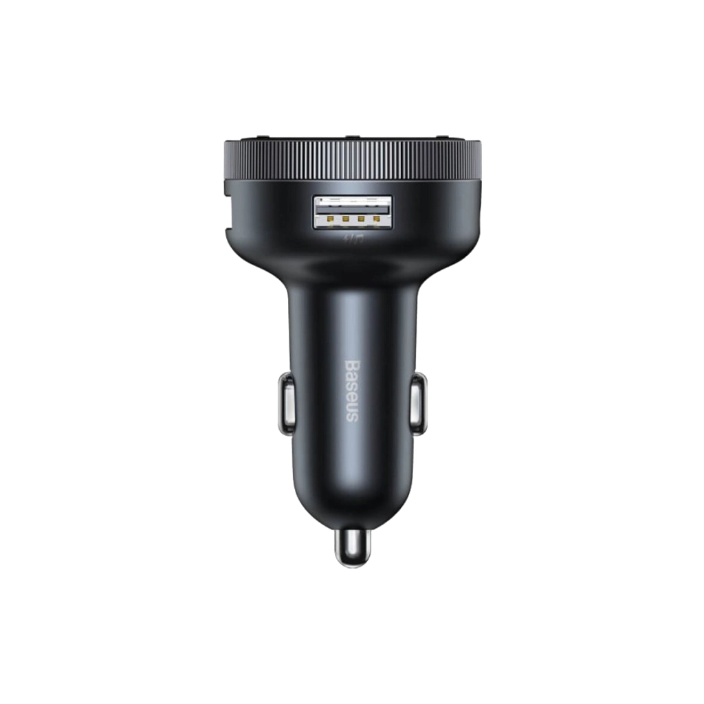 FM модулятор Baseus Baseus Enjoy Car Wireless MP3 Charger Black (CCLH-01) - зображення 4