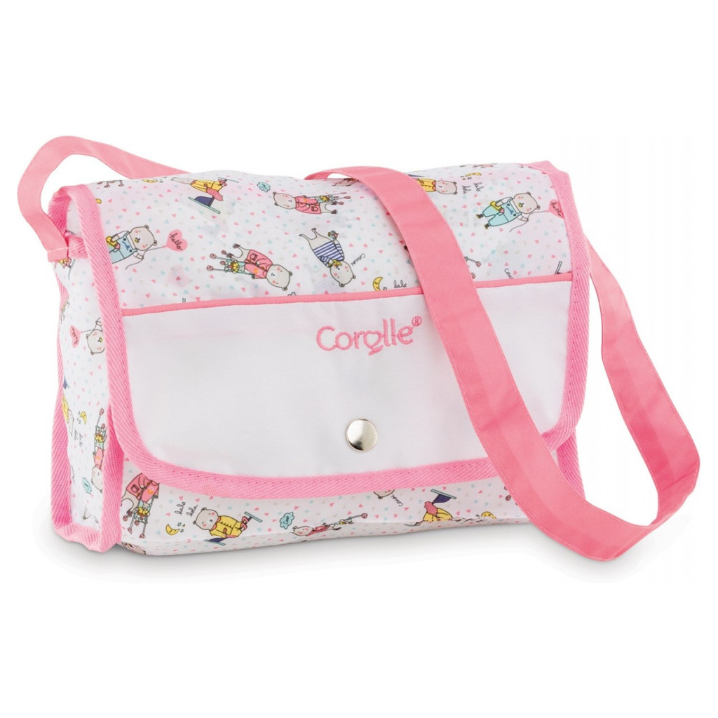 Коляска для ляльок Corolle складна з корзиною та сумкою для аксесуарів (9000140460) - зображення 10