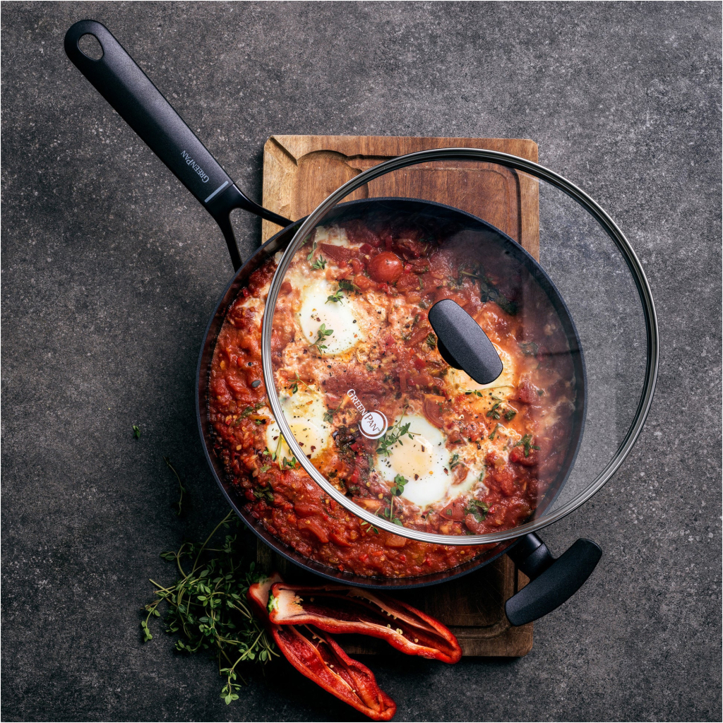 Сотейник GreenPan Smart з кришкою 28 см, 4,2 л (CC005193-001) - зображення 3