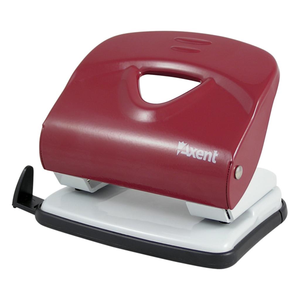 Діркопробивач Axent Exakt-2 metal, 40sheets, red (3940-06-А) - зображення 1