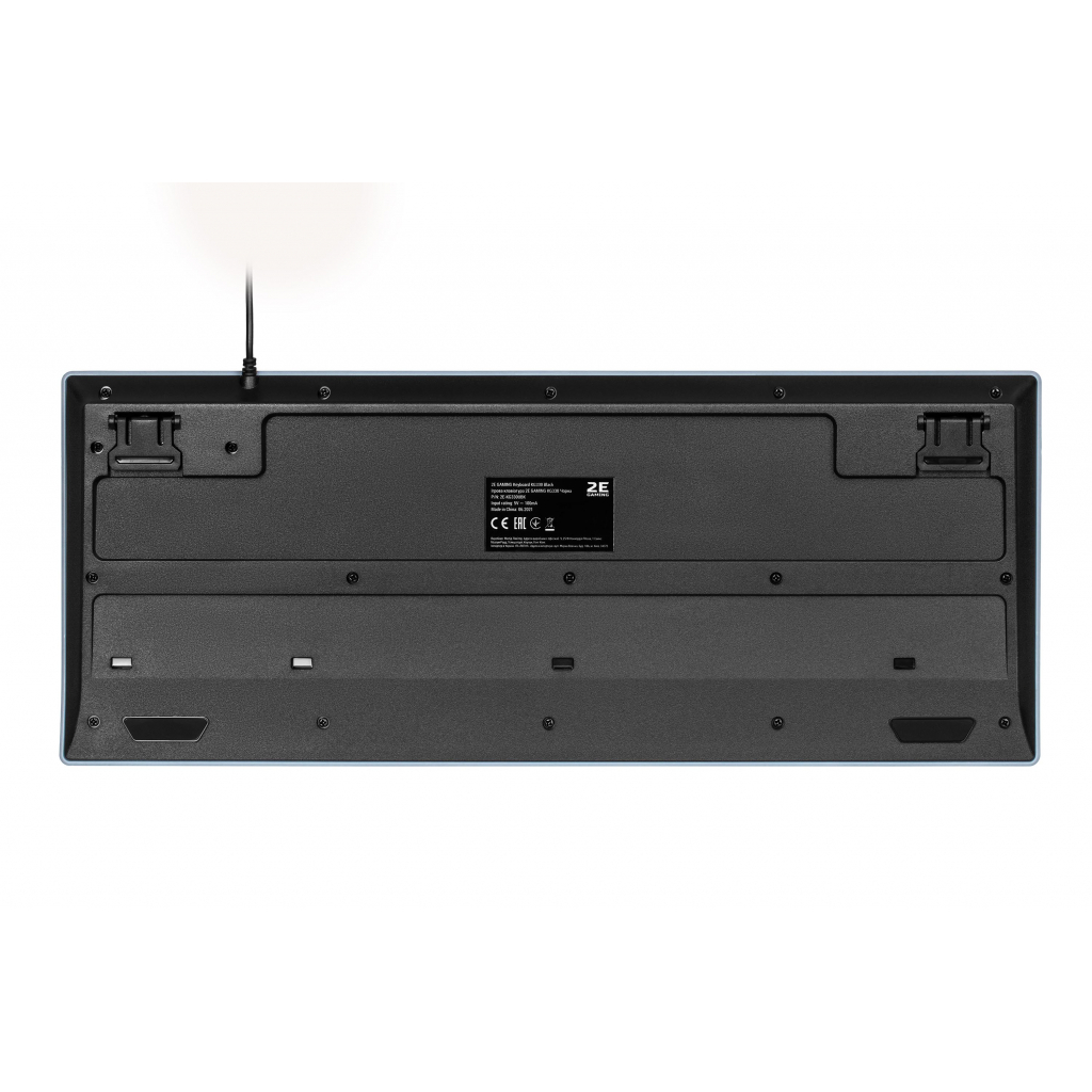 Клавіатура 2E KG330 LED USB Black Ukr (2E-KG330UBK) - зображення 6