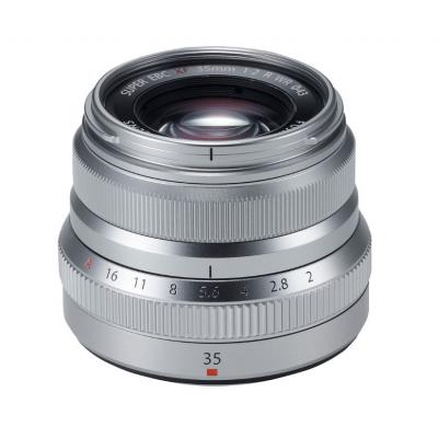 Об'єктив Fujifilm XF 35mm F2.0 Silver (16481880) - зображення 1