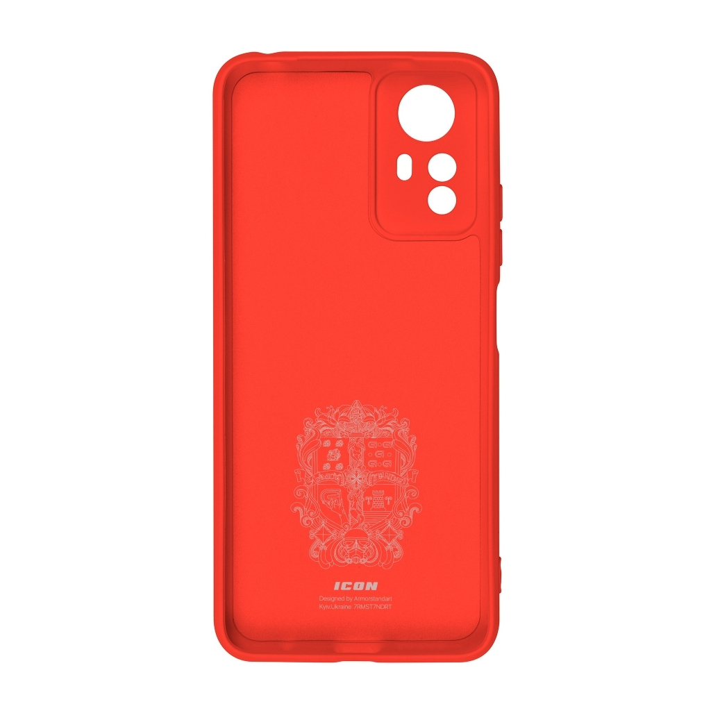 Чохол до мобільного телефона Armorstandart ICON Case Xiaomi Redmi Note 12S 4G Camera cover Red (ARM67506) - зображення 2