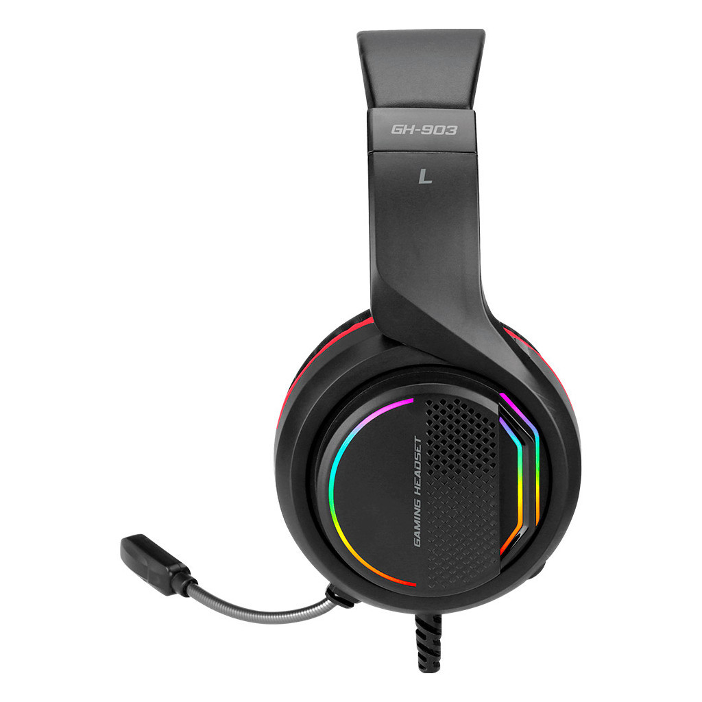 Навушники Xtrike ME GH-903 RGB-LED Black (GH-903) - зображення 2