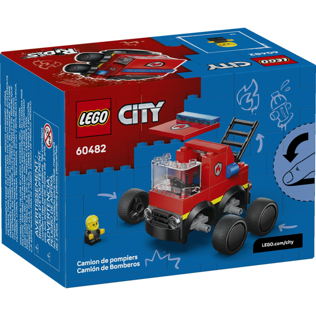 Конструктор LEGO City Автівки — Пожежна машина (60482) - зображення 6