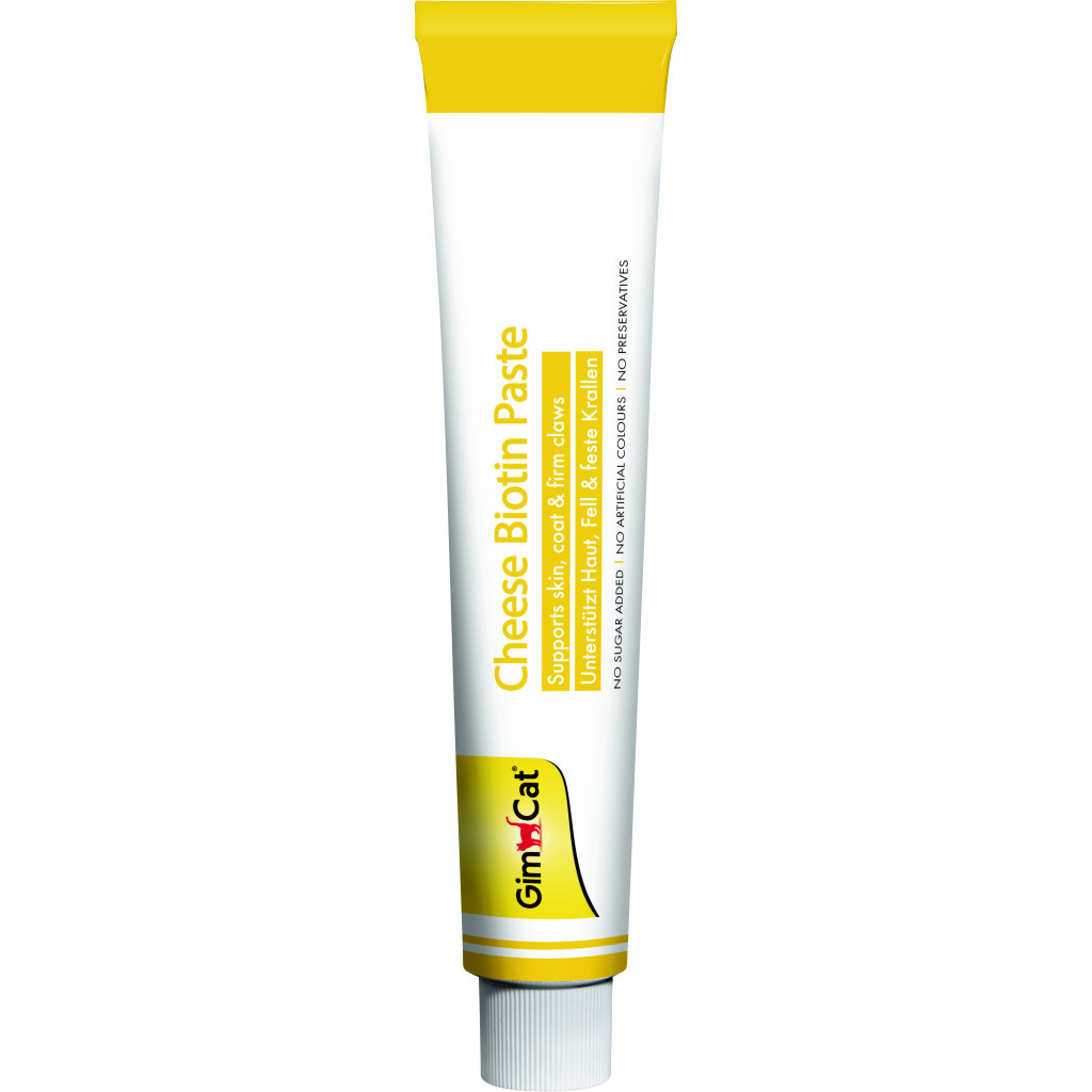 Паста для тварин GimCat Cheese Biotin Paste cирна з біотином 100 г (4002064401010) - зображення 3