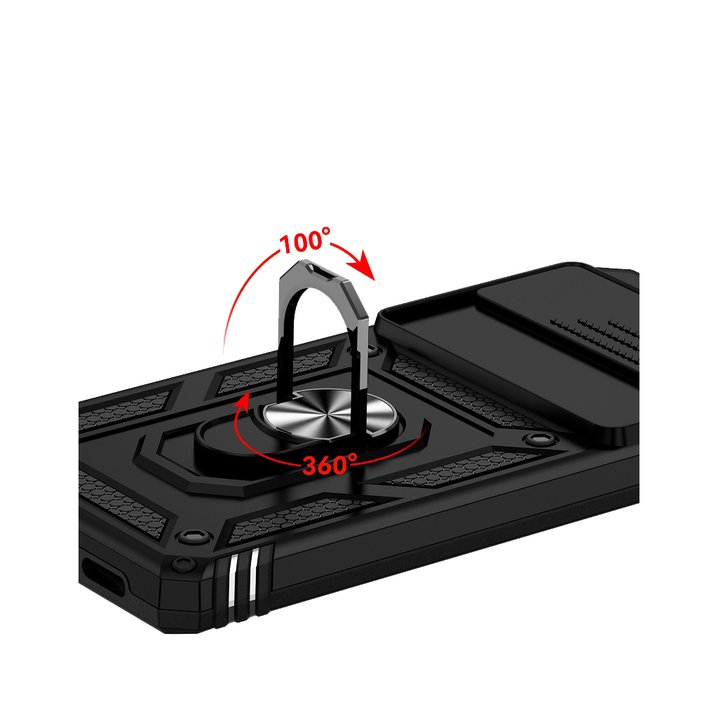 Чохол до мобільного телефона BeCover Military Google Pixel 7 Pro Black (708828) - зображення 4