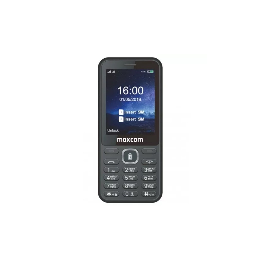 Мобільний телефон Maxcom MM814 Type-C Black (5908235977720) - зображення 1