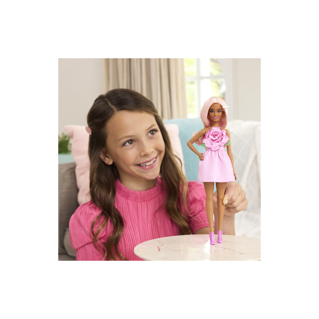 Лялька Barbie Fashionistas Рожева троянда (HYT94) - зображення 4