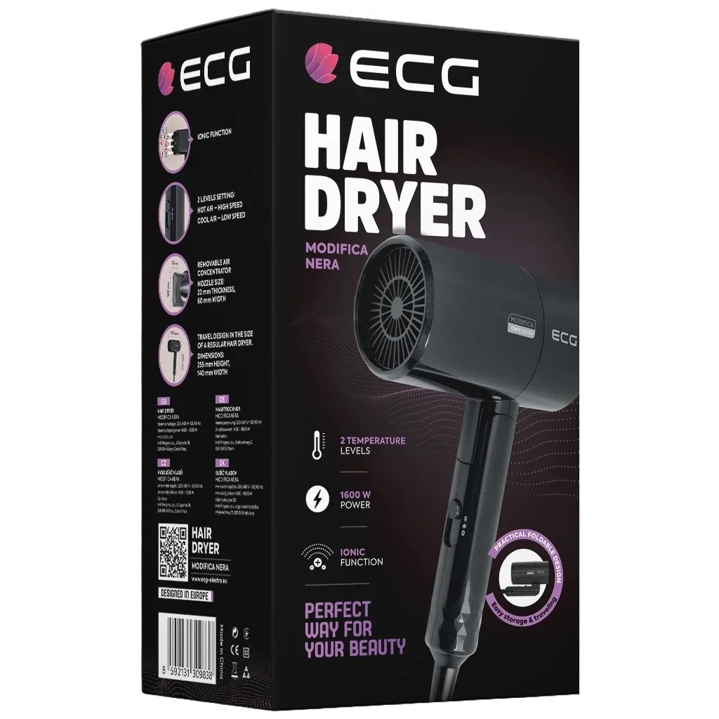Фен ECG Modifica Nera - зображення 11