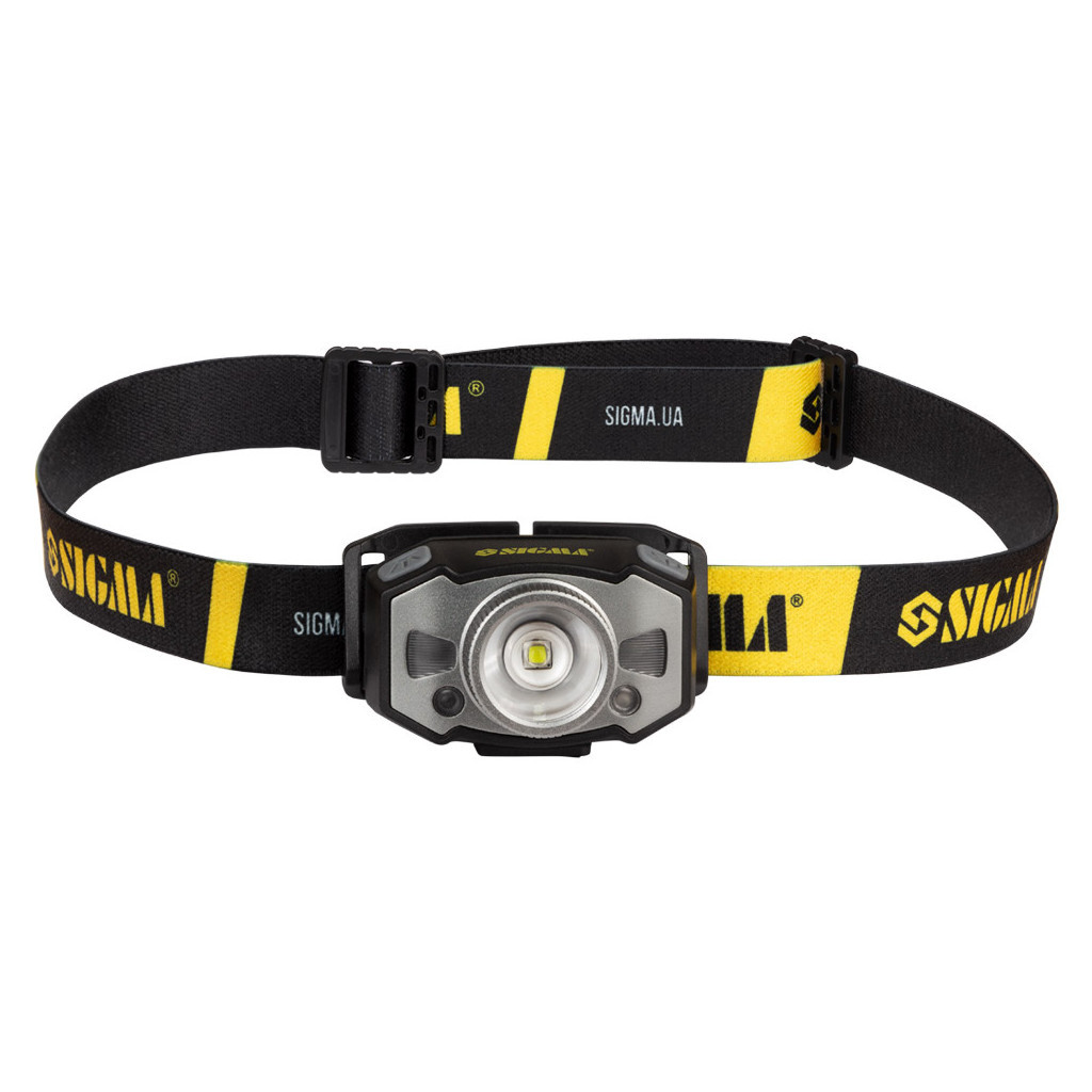 Ліхтар Sigma LED 300Лм 1200мАч із сенсором та фокусуванням (5390251) - зображення 2