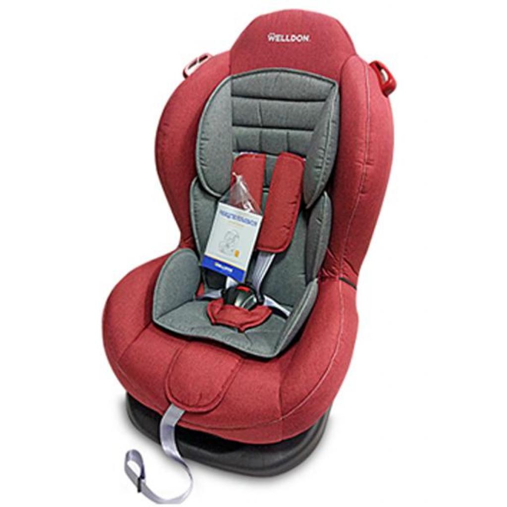 Автокрісло Welldon Smart Sport Червоно-сіре (BS02N-S95-003) - зображення 1