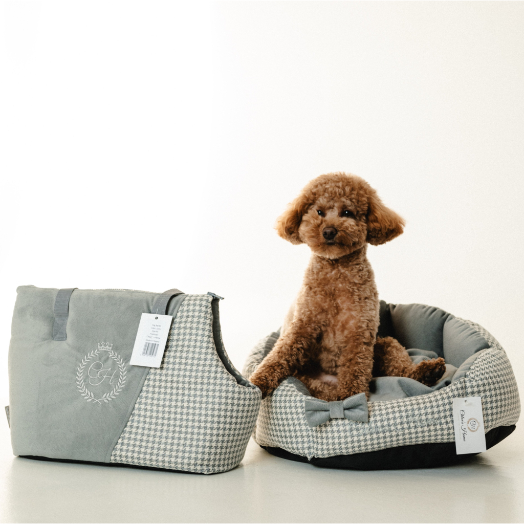 Лежак для тварин Chloe's Home Берлін S сірий (CLH5569) - изображение 4